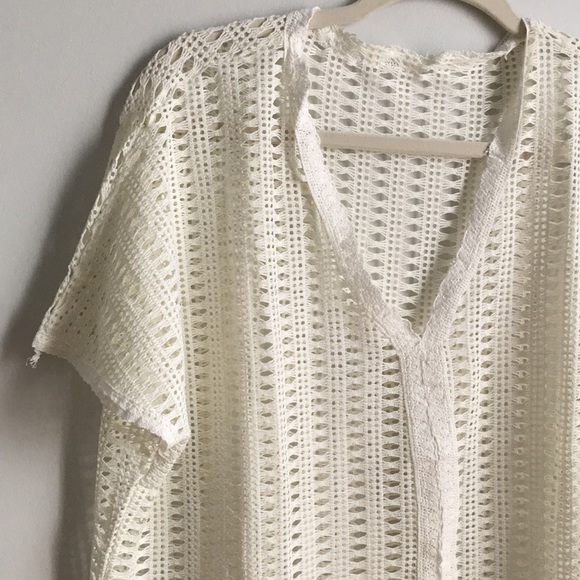 Boho Eyelet Swim Cover - Picture 2 of 4